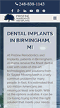 Mobile Screenshot of dentalimplantsinbirminghammi.com